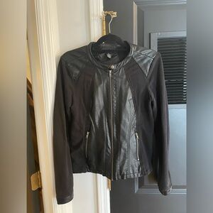 Style & Co. - Faux Leather Jacket